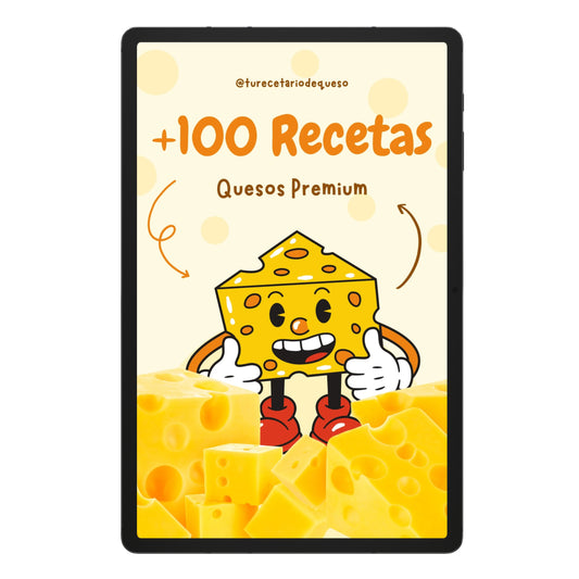 +100 Recetas Queso: para Hacer y Vender desde Casa